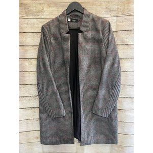 XL | ONLY (Vero Moda)- Coatigan style Blazer- Houndstooth Pattern